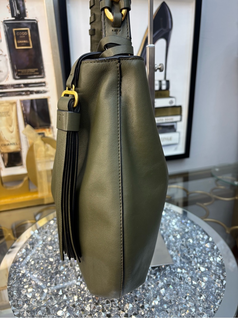 Tory Burch Brooke Hobo bag EUC - Picture 8 of 15
